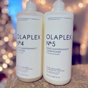 OLAPLEX SHAMPOO&CONDITIONER 33.81 fluid ounces/1000 ML each! also have a bundle!